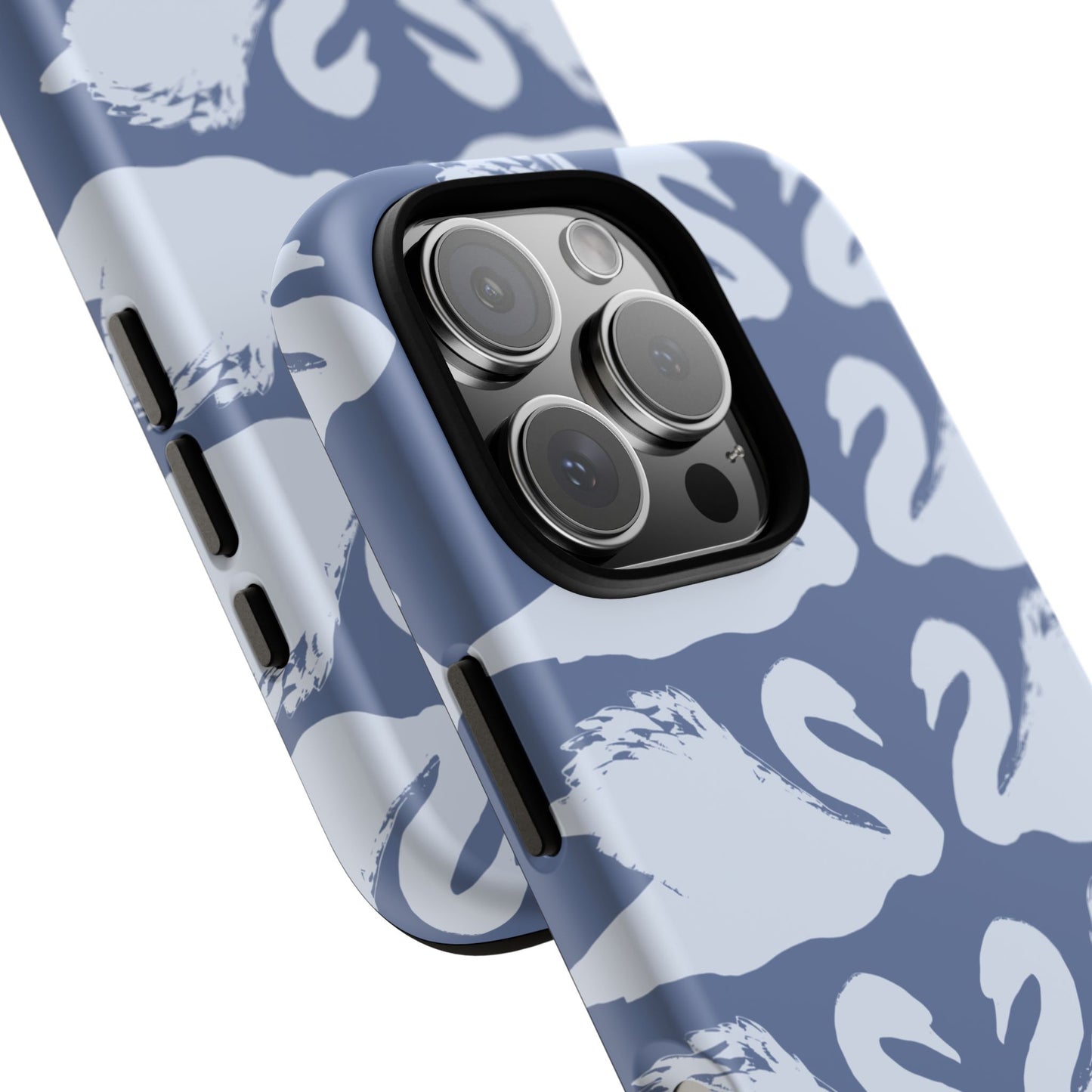 Swan Hearts Phone Case