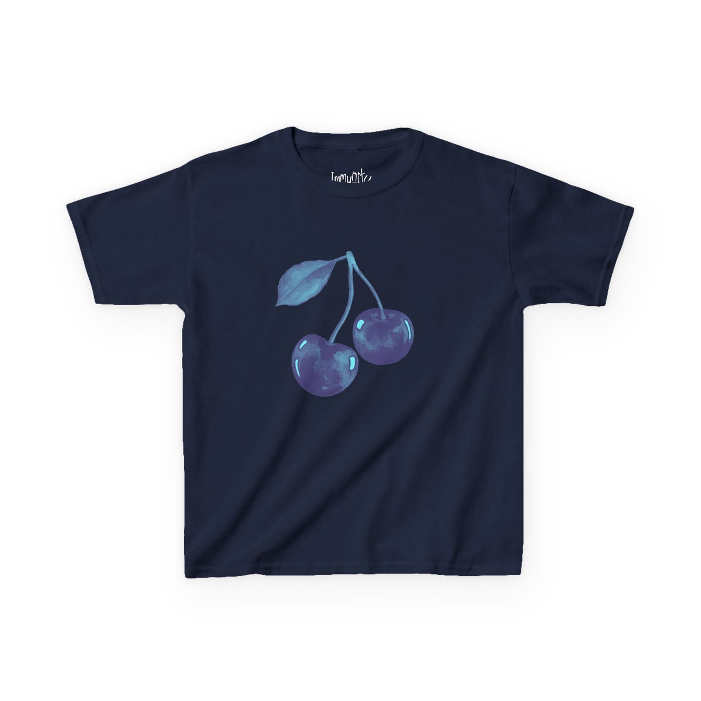 Blue Cherry Boxy Tee
