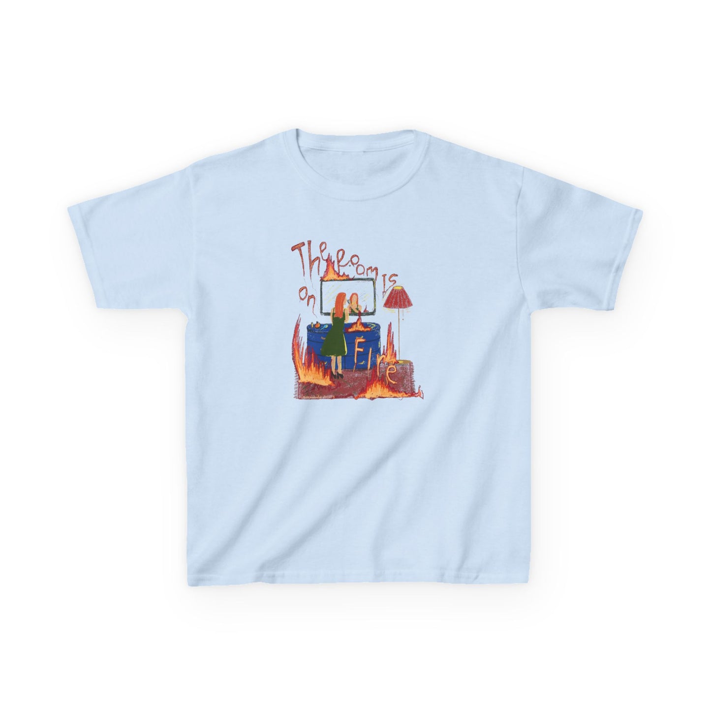 Room on Fire Boxy Tee