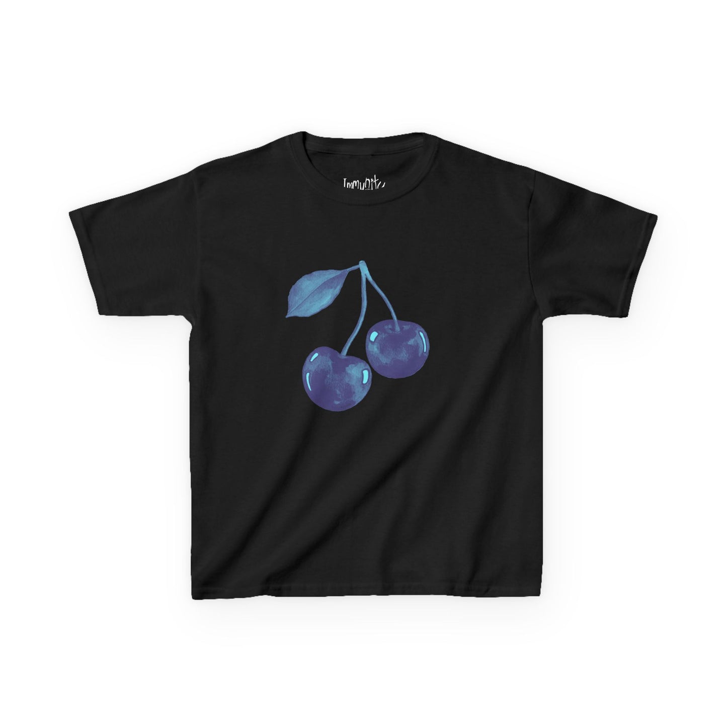 Blue Cherry Boxy Tee
