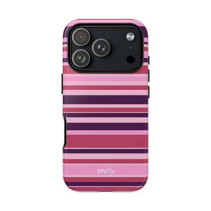 Pink Stripes Phone Case
