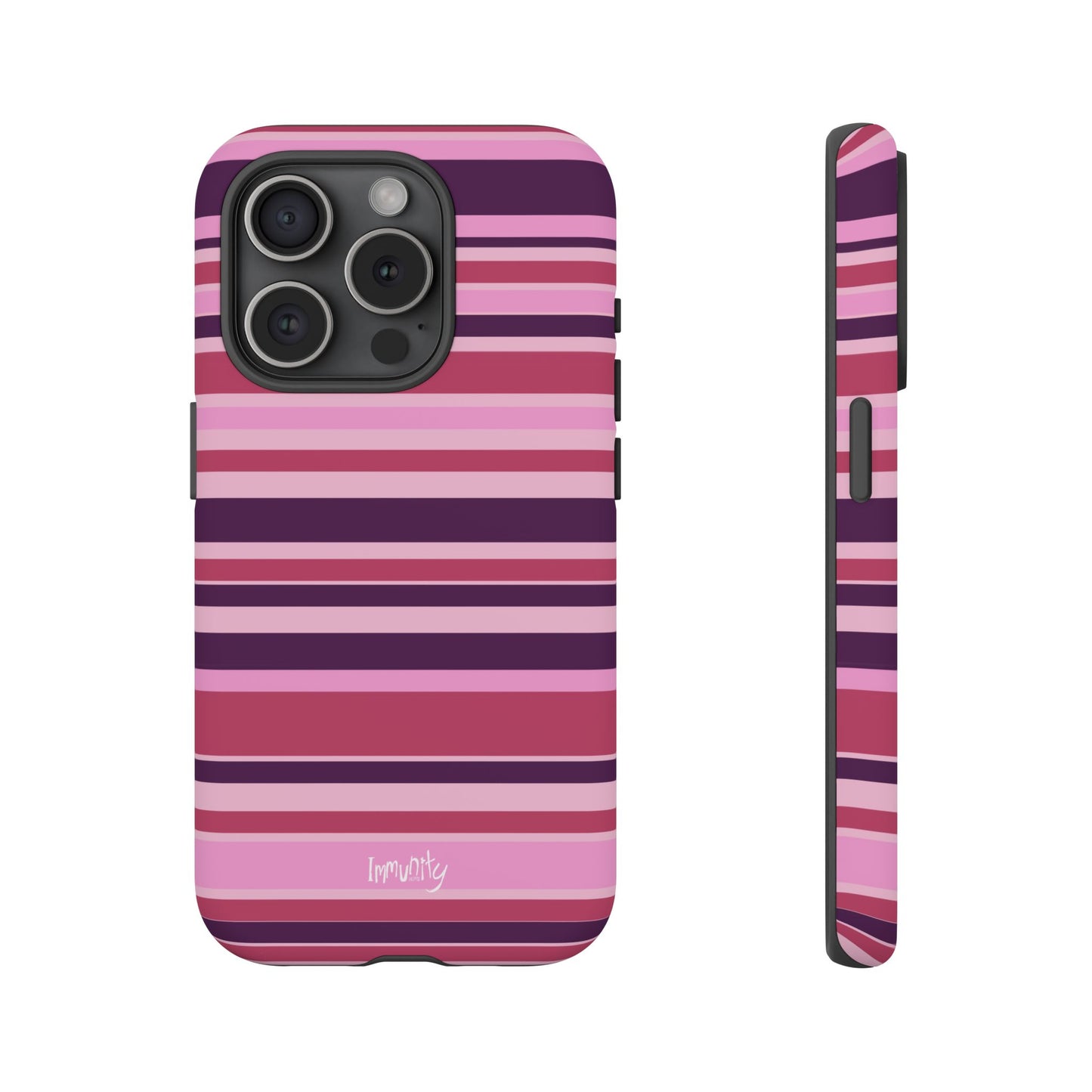 Pink Stripes Phone Case