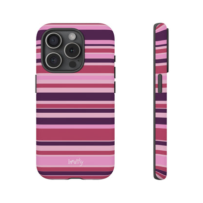 Pink Stripes Phone Case