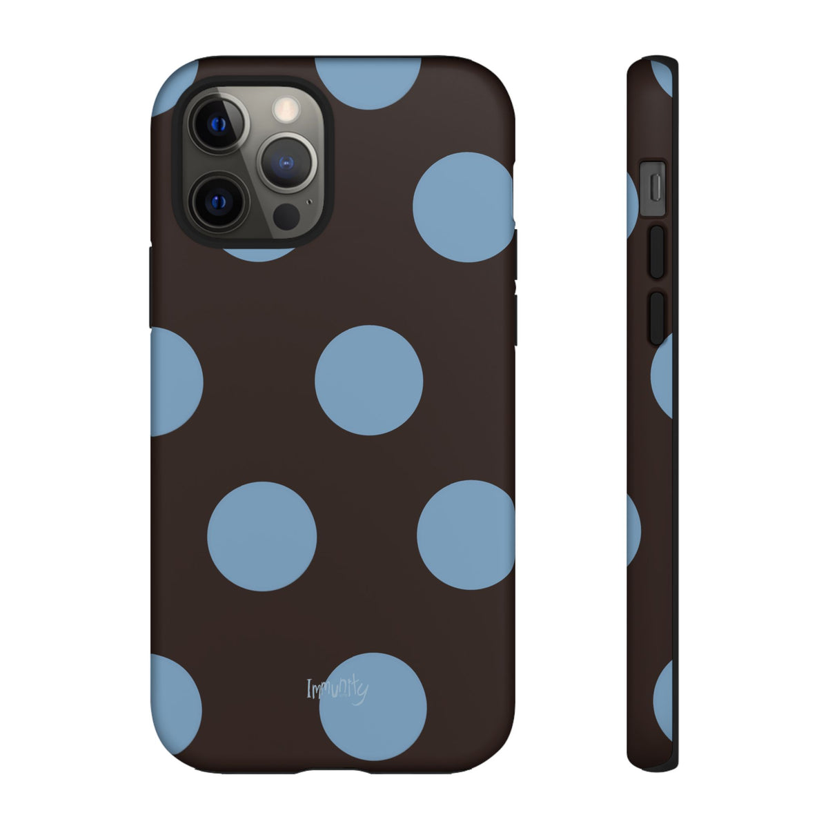 Big Blue Polka Dot Phone Case