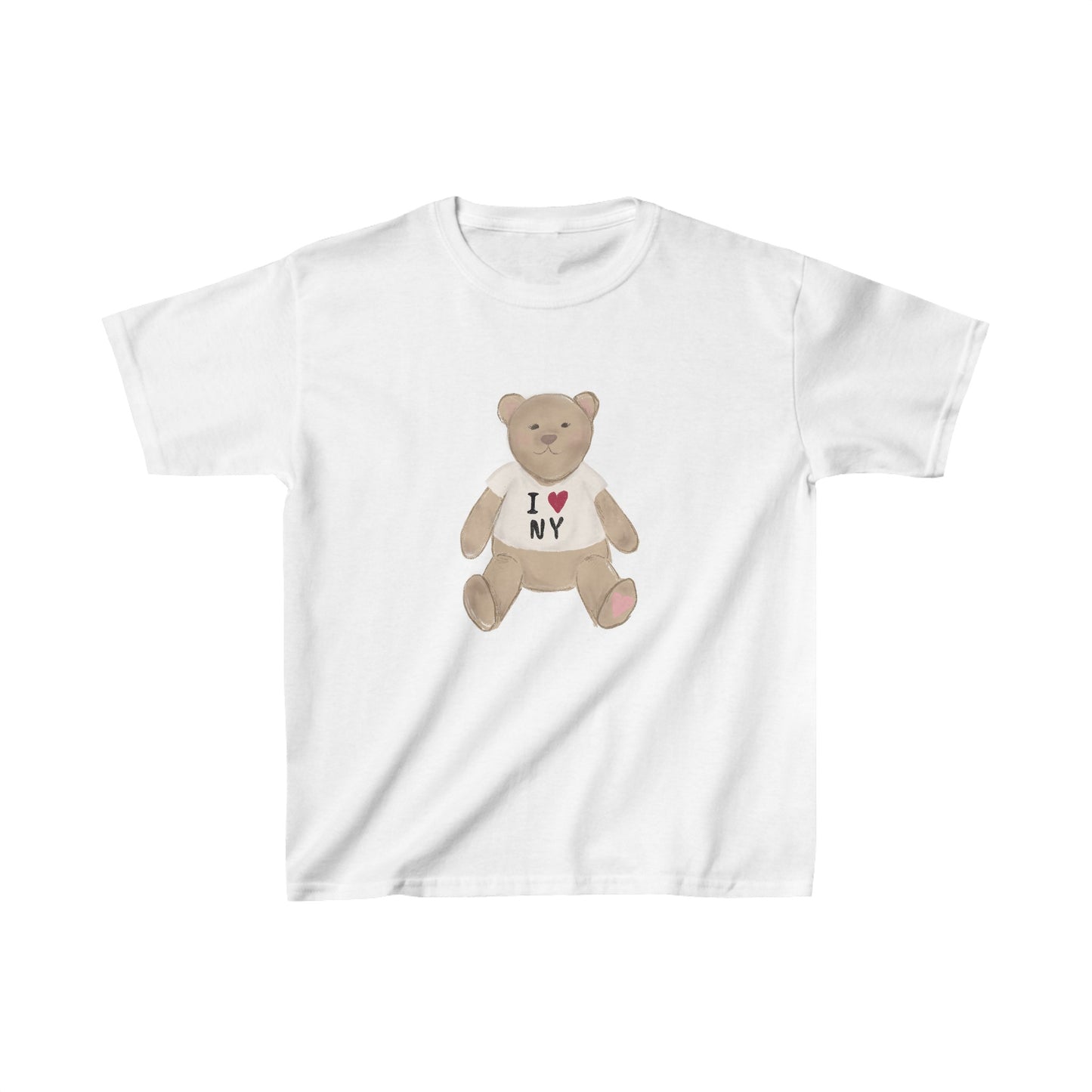 I Heart NY Teddy Boxy Tee