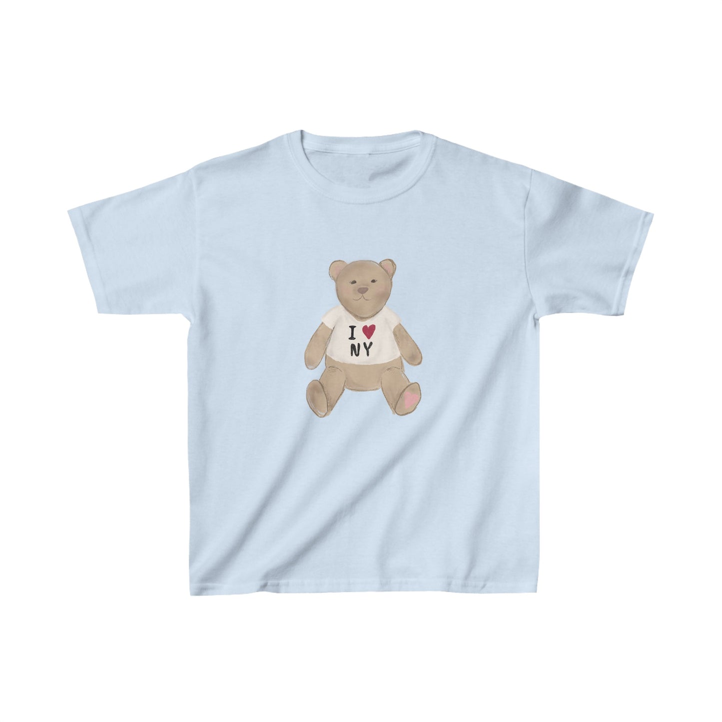 I Heart NY Teddy Boxy Tee