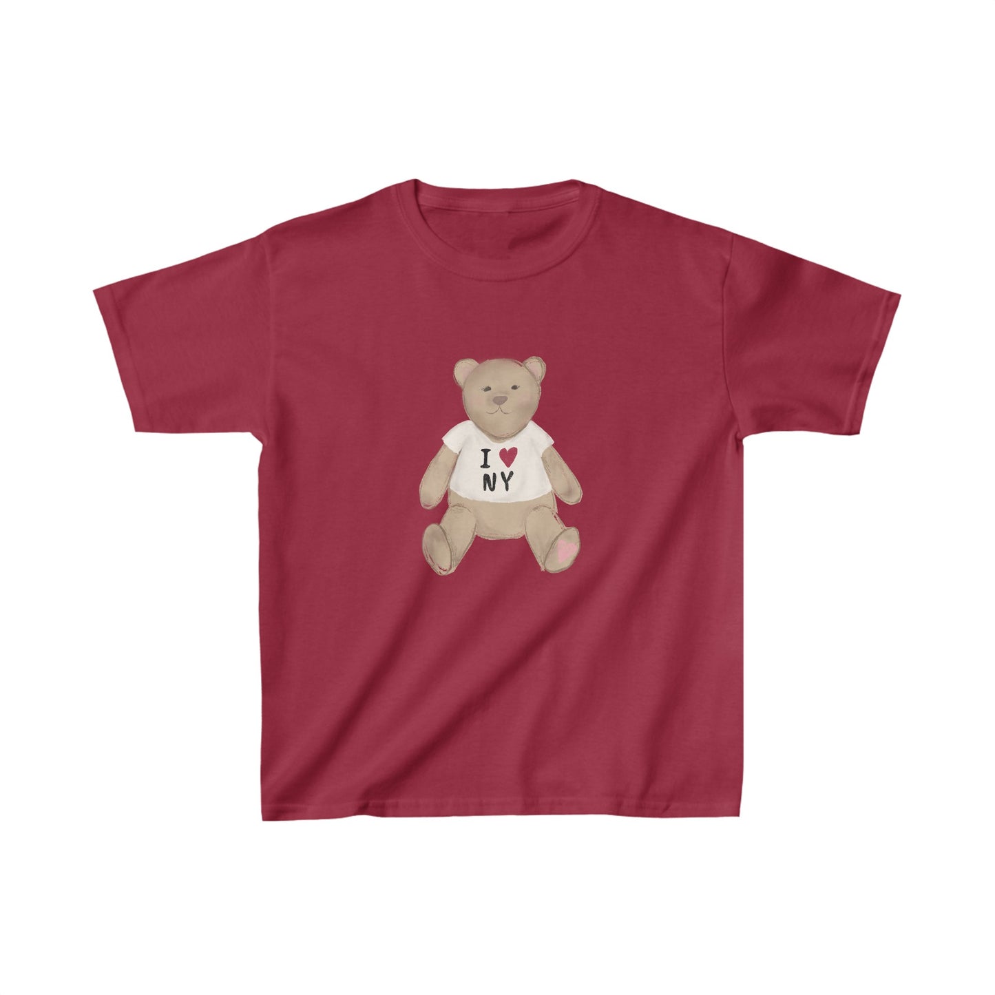 I Heart NY Teddy Boxy Tee