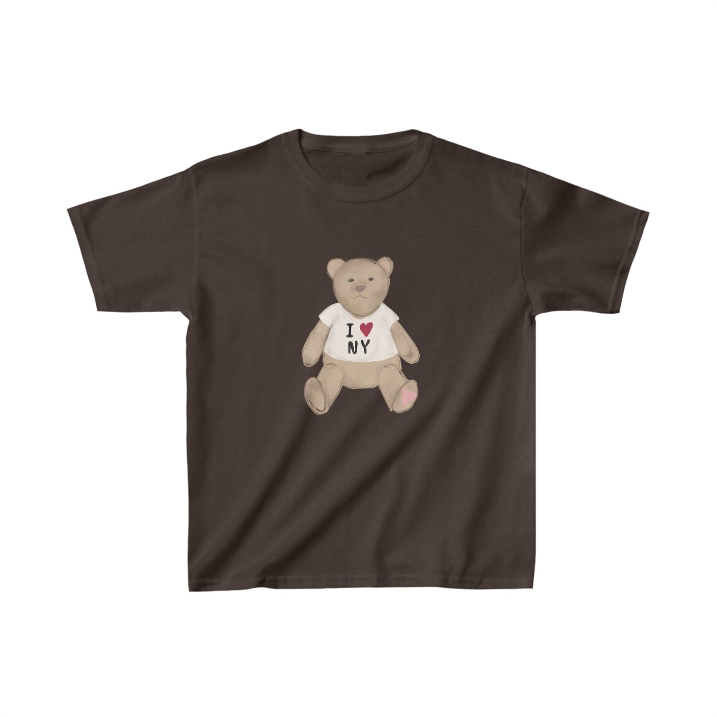 I Heart NY Teddy Boxy Tee