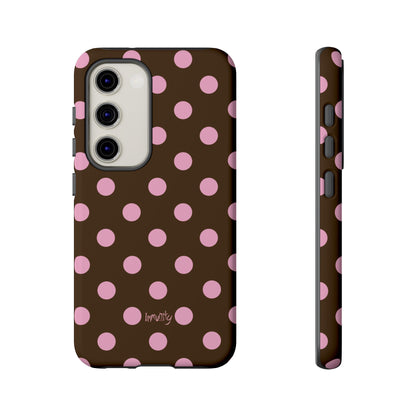 Pink Polka Dot Phone Case