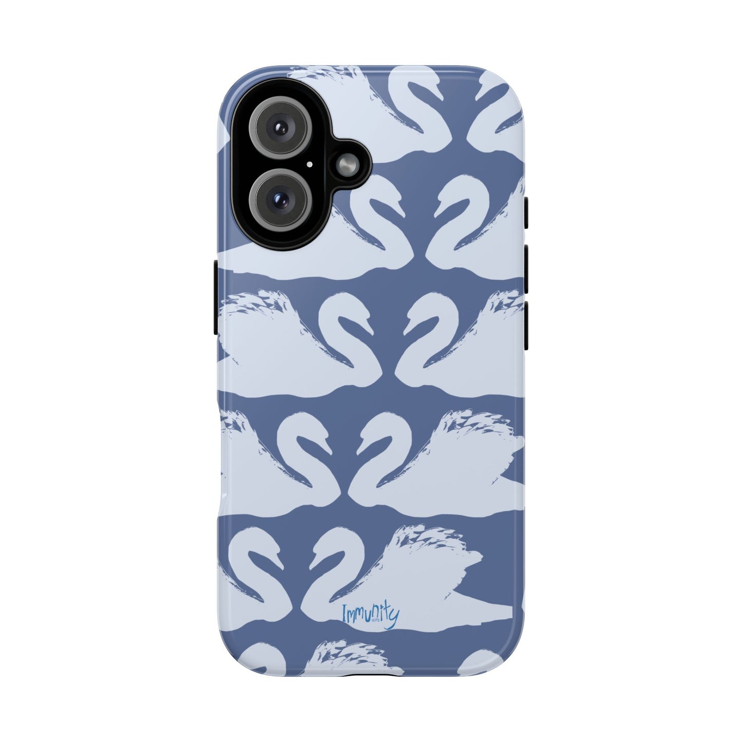 Swan Hearts Phone Case