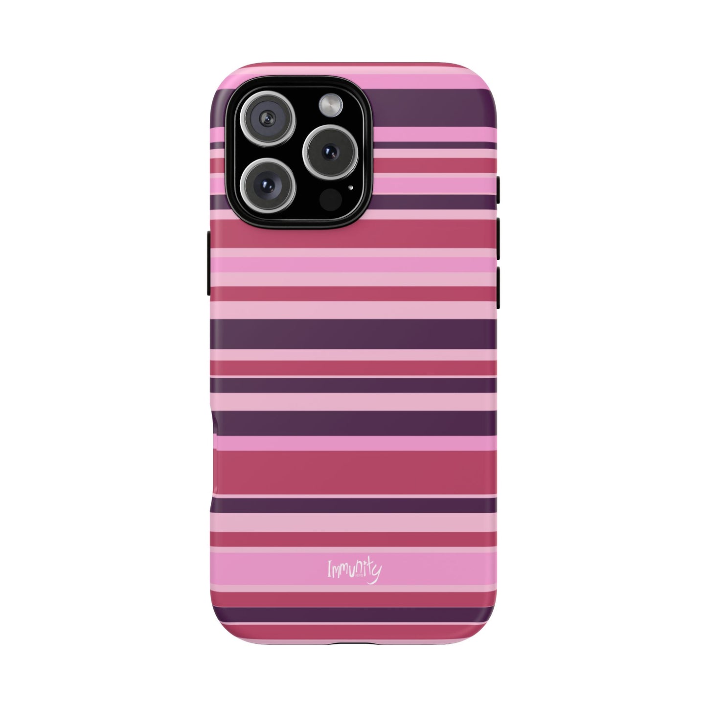 Pink Stripes Phone Case