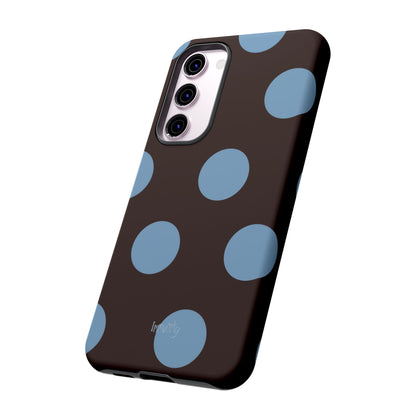 Big Blue Polka Dot Phone Case