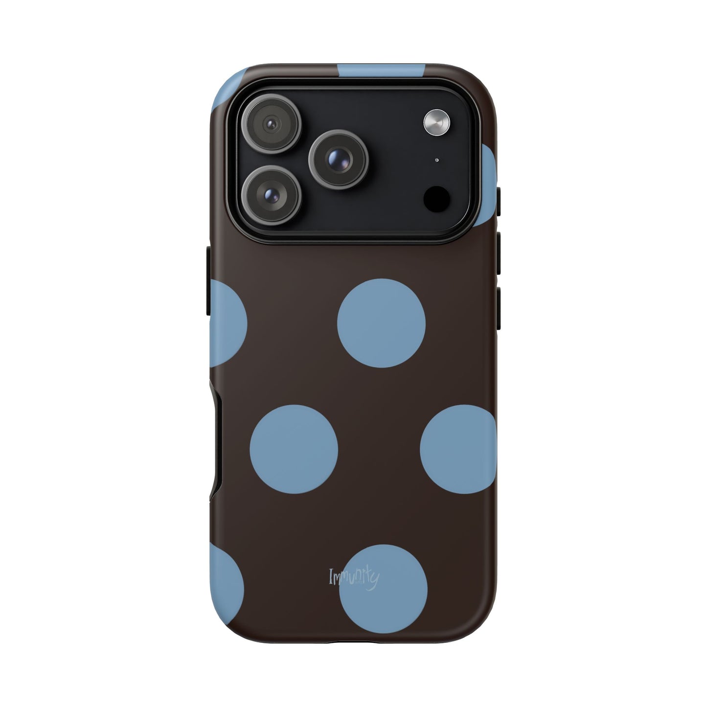 Big Blue Polka Dot Phone Case