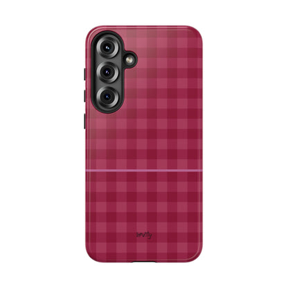 Pomegranate Gingam Phone Case