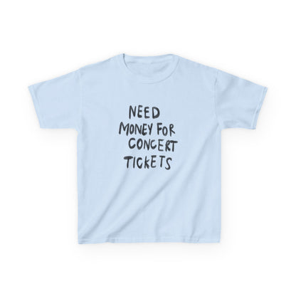 Need Money For Concert Tickets Boxy Tee