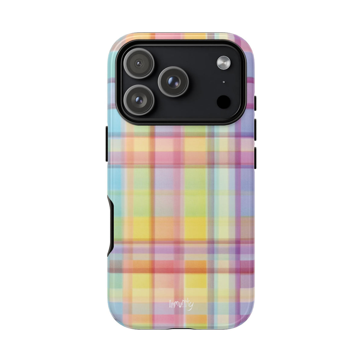 Rainbow Gingham Phone Case
