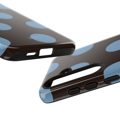 Big Blue Polka Dot Phone Case