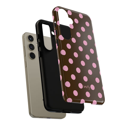 Pink Polka Dot Phone Case