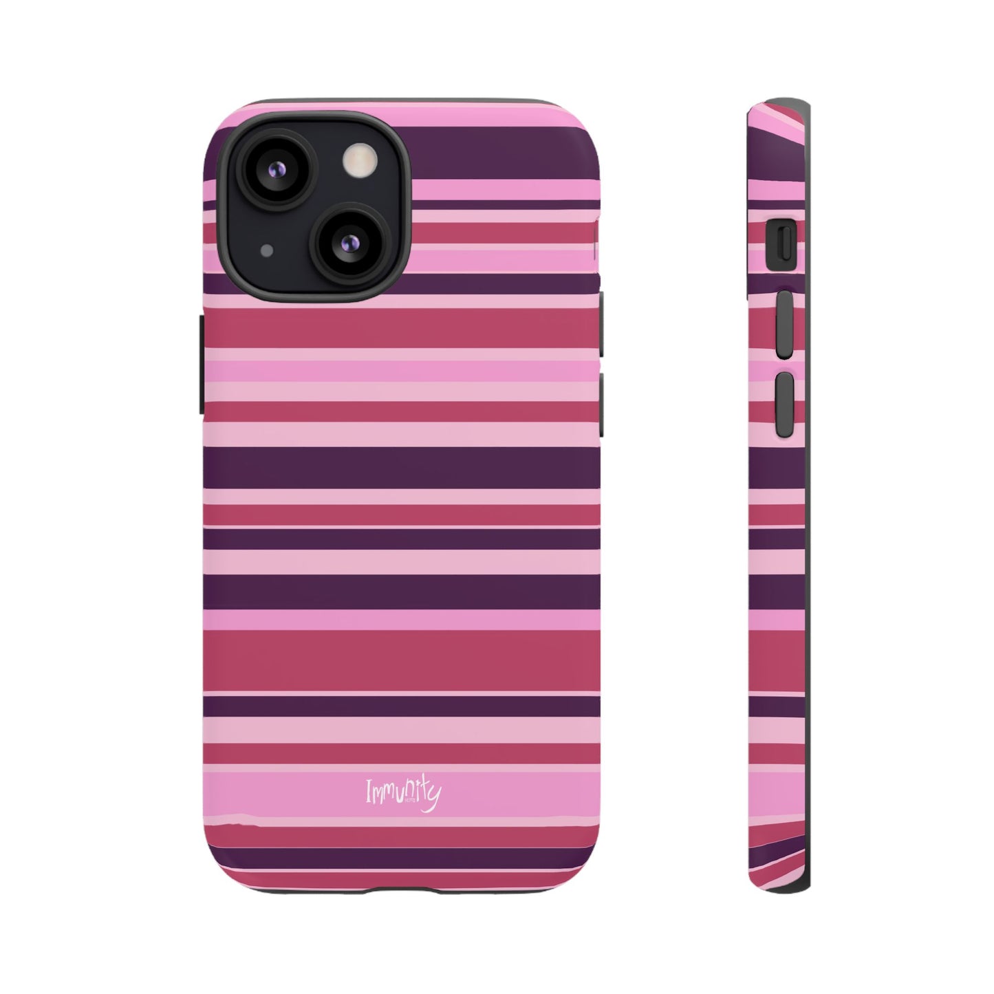 Pink Stripes Phone Case
