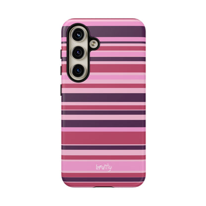 Pink Stripes Phone Case