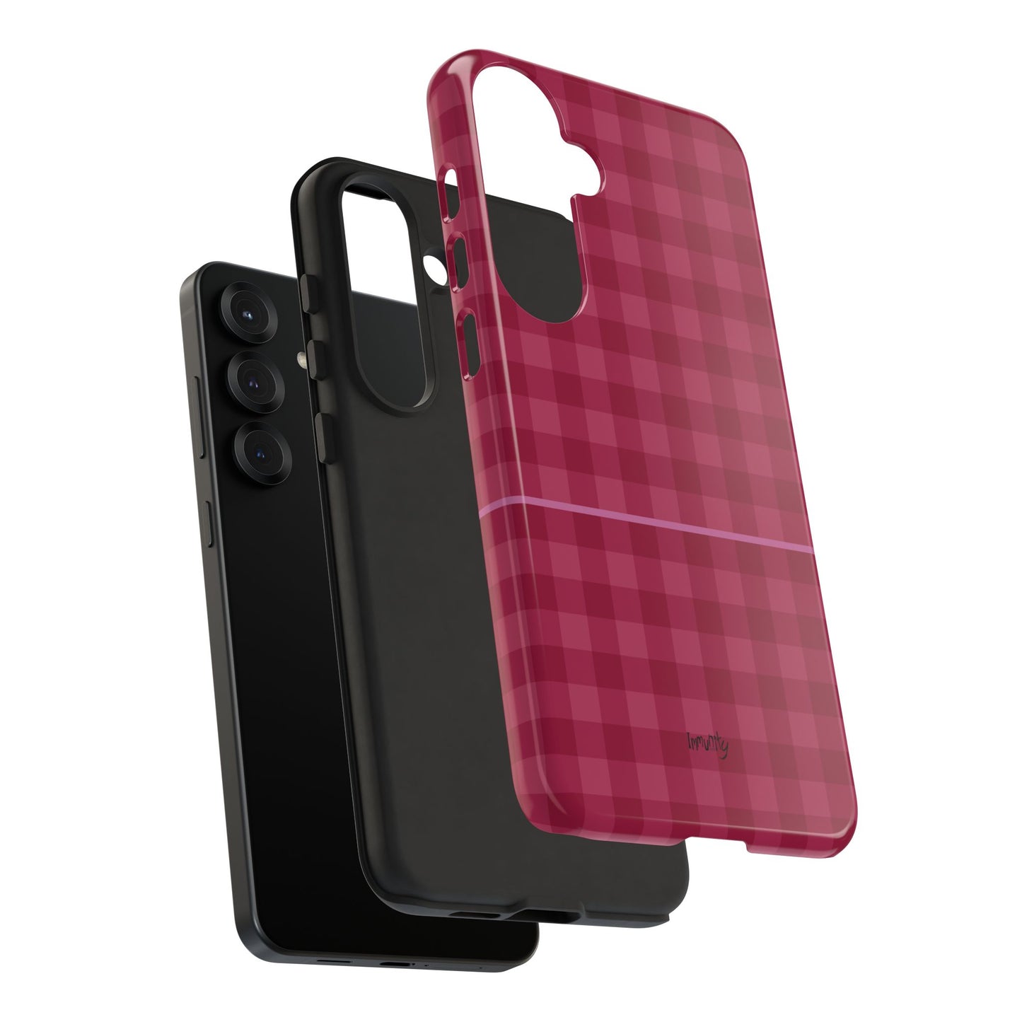 Pomegranate Gingam Phone Case