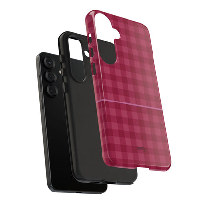 Pomegranate Gingam Phone Case