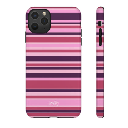 Pink Stripes Phone Case