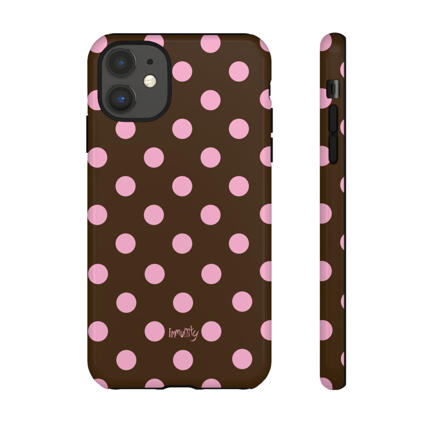 Pink Polka Dot Phone Case