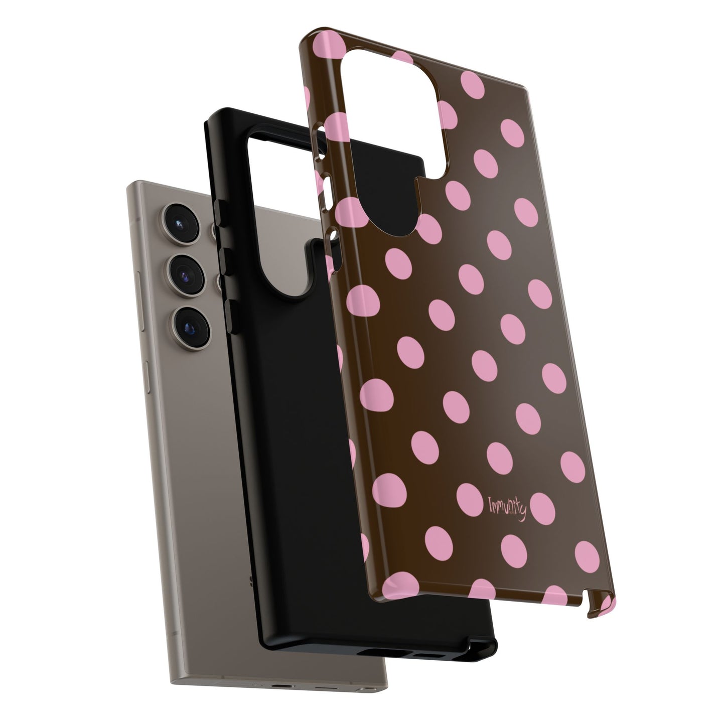 Pink Polka Dot Phone Case