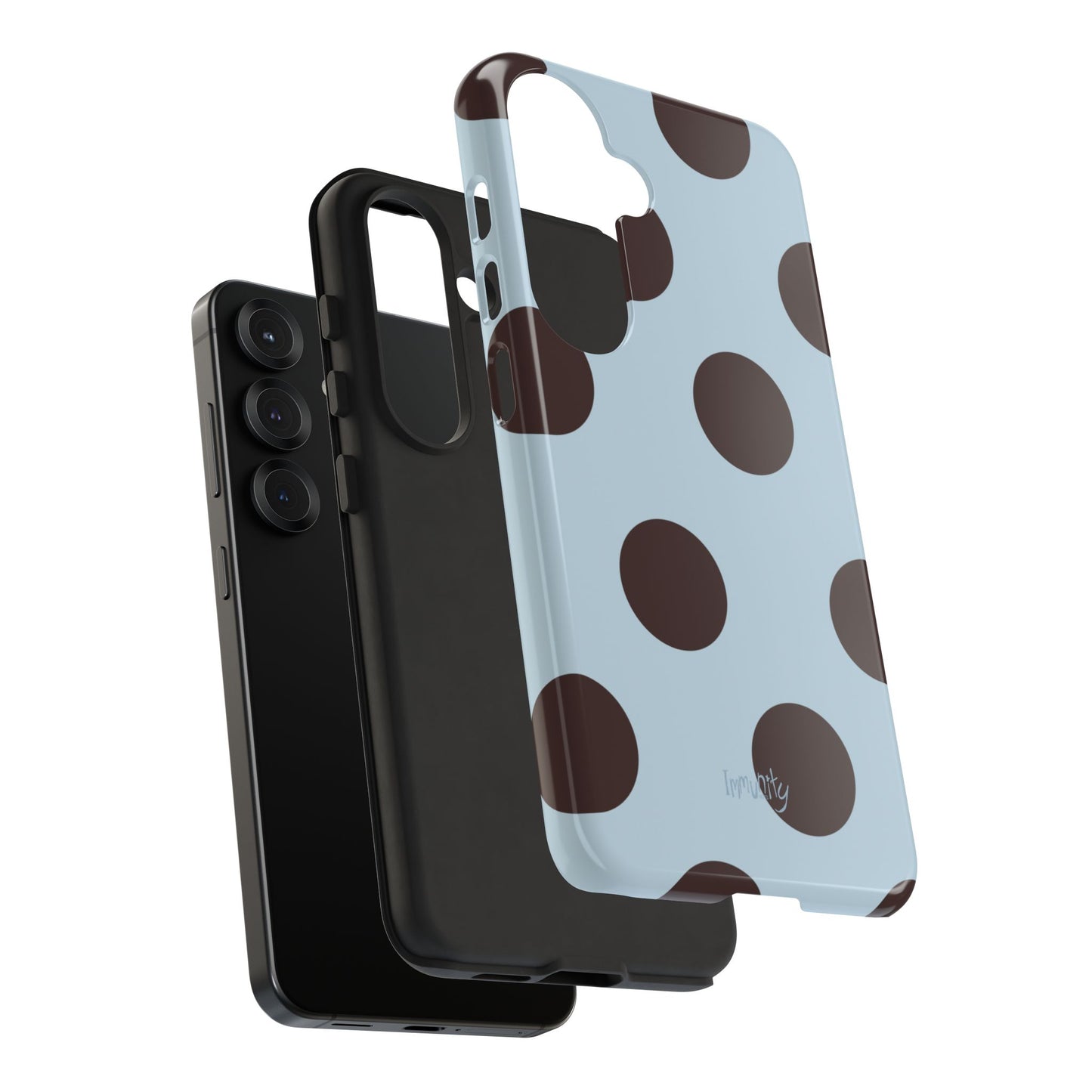 Brown Polka Dot Phone Case