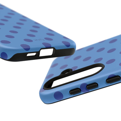 Blue Polka Dot Phone Case
