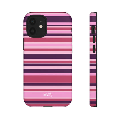Pink Stripes Phone Case