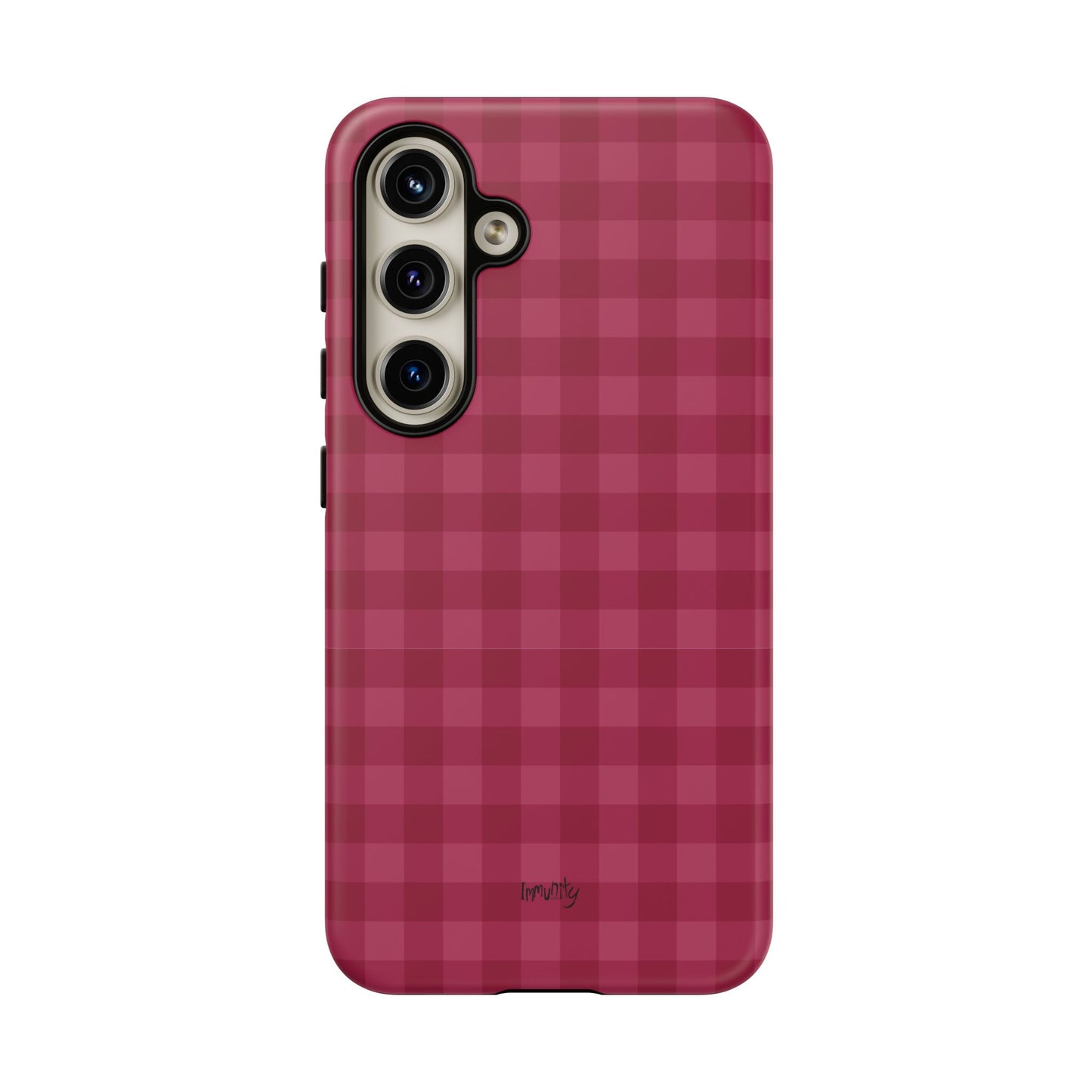 Pomegranate Gingam Phone Case