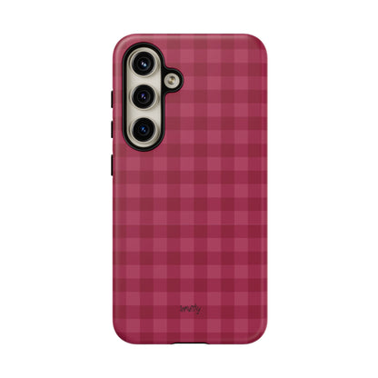 Pomegranate Gingam Phone Case