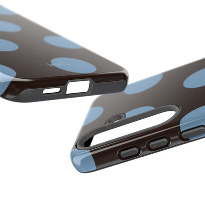 Big Blue Polka Dot Phone Case