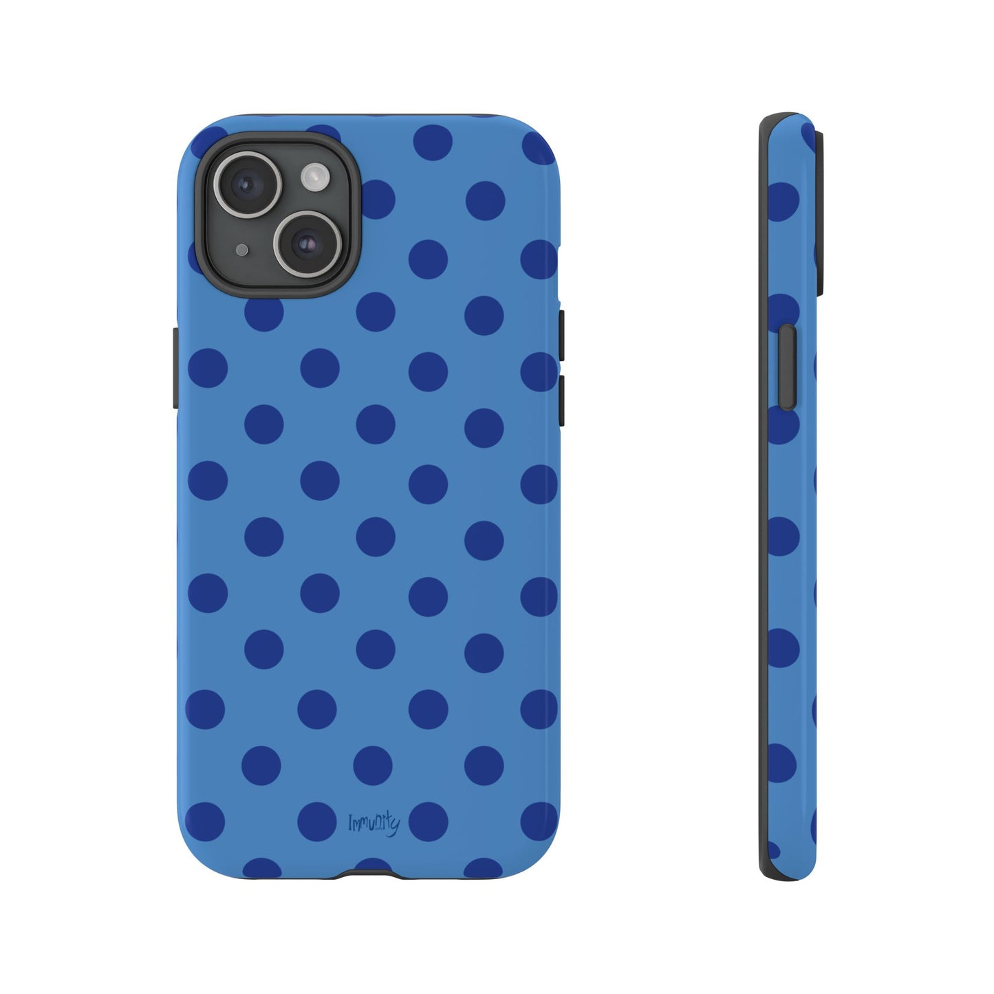 Blue Polka Dot Phone Case