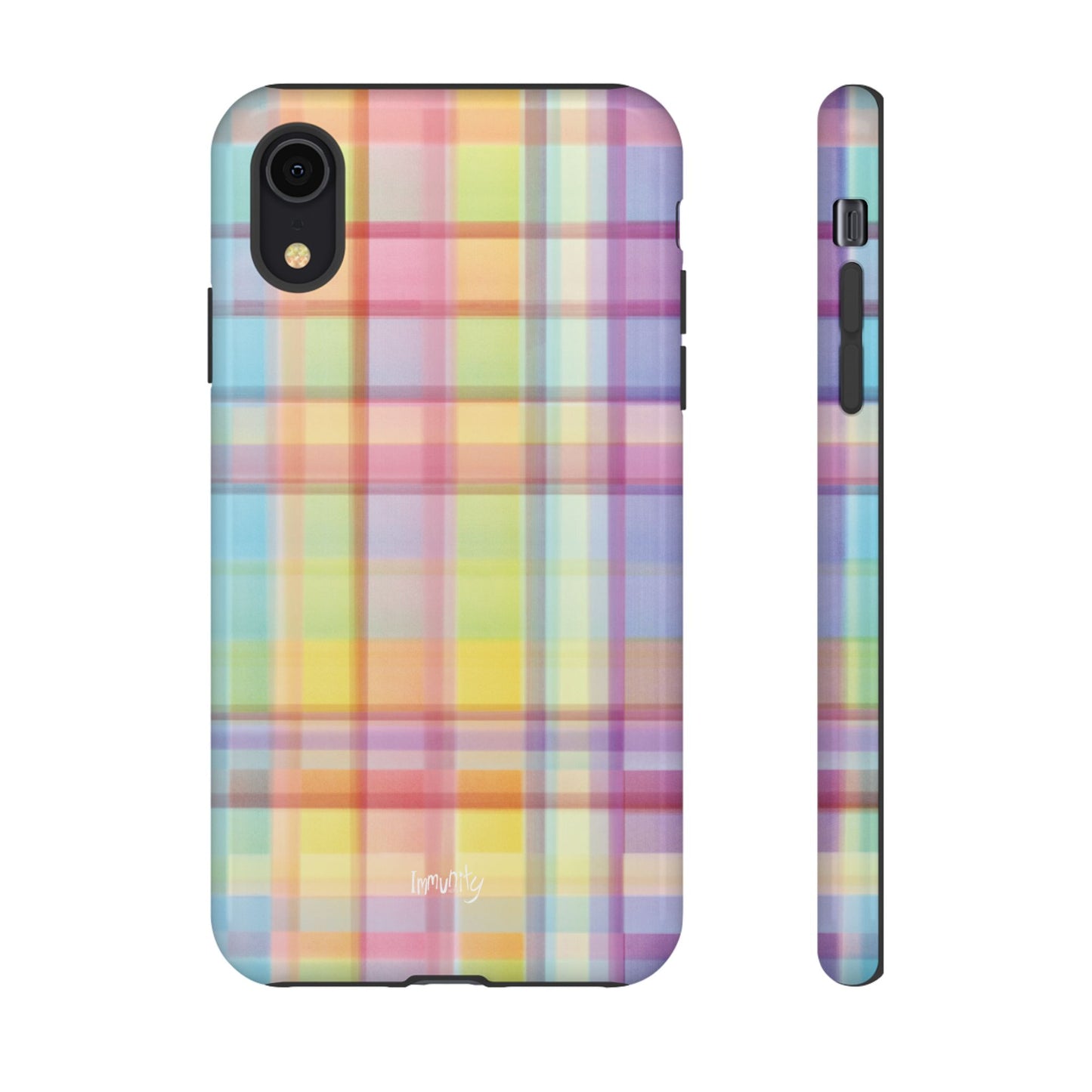 Rainbow Gingham Phone Case