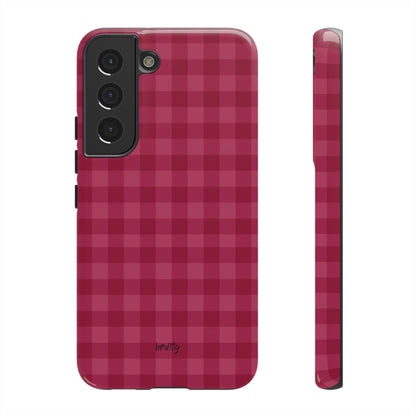 Pomegranate Gingam Phone Case