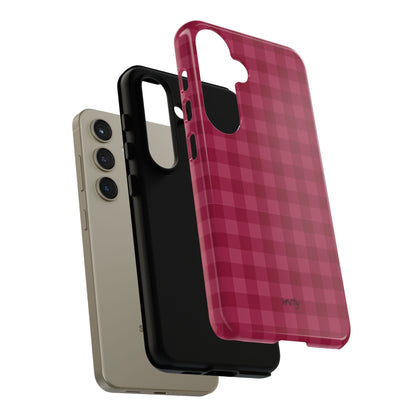 Pomegranate Gingam Phone Case