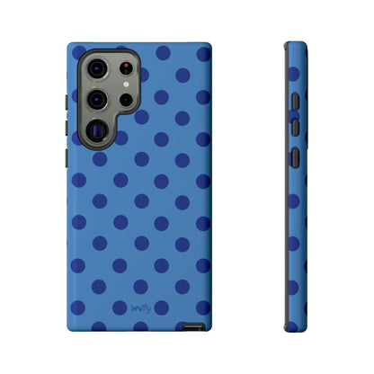 Blue Polka Dot Phone Case