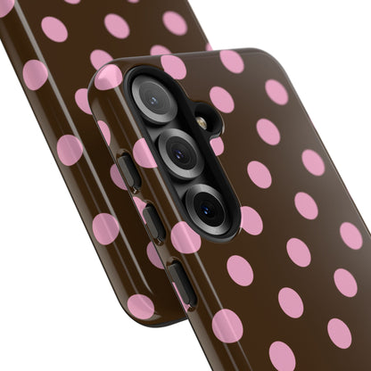 Pink Polka Dot Phone Case
