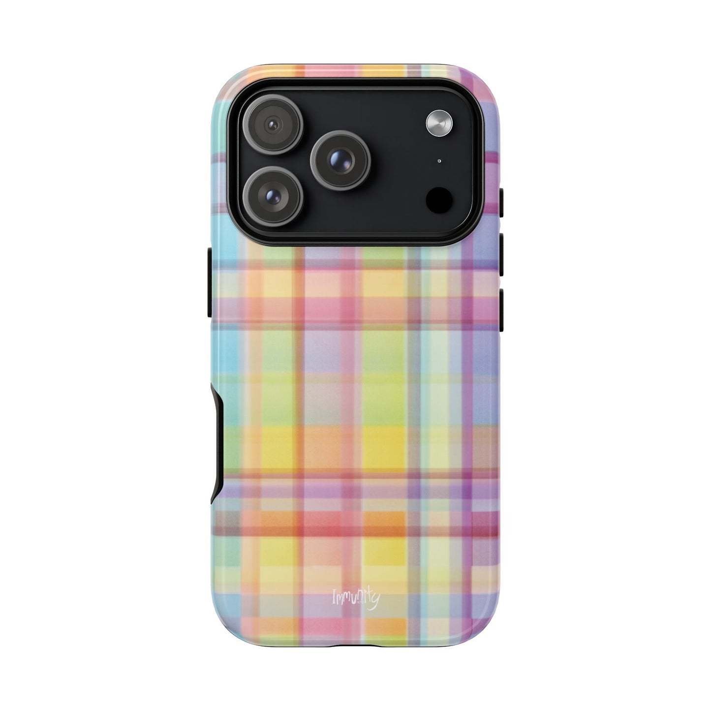 Rainbow Gingham Phone Case