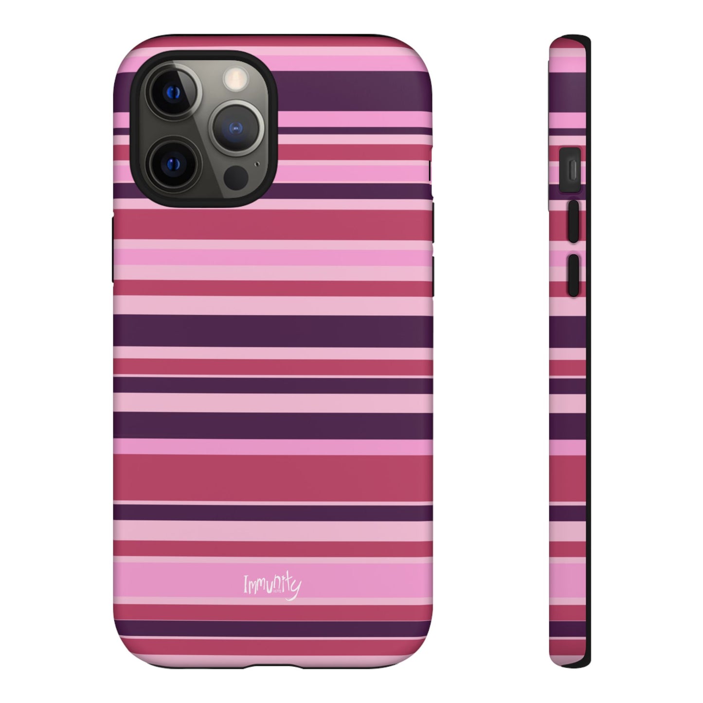 Pink Stripes Phone Case