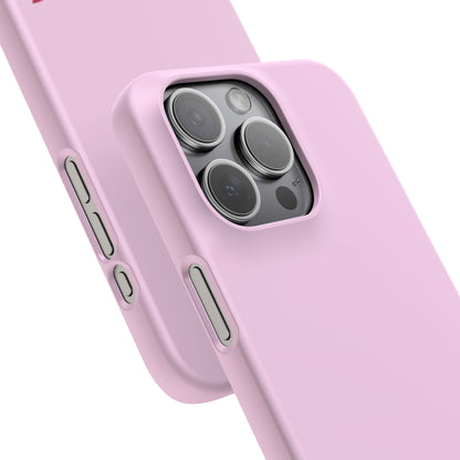 Initial (Pink) Snap Phone Case