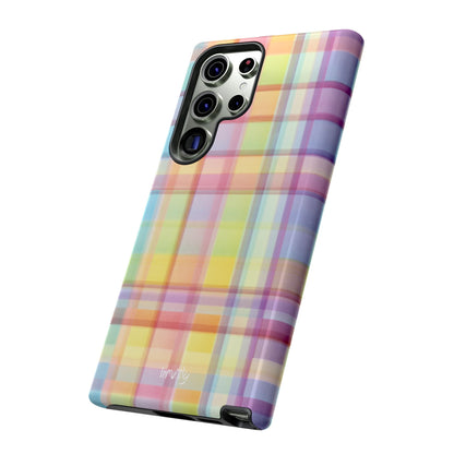 Rainbow Gingham Phone Case