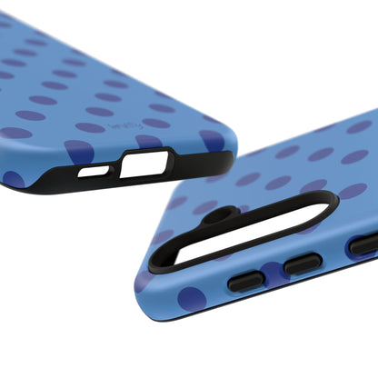 Blue Polka Dot Phone Case