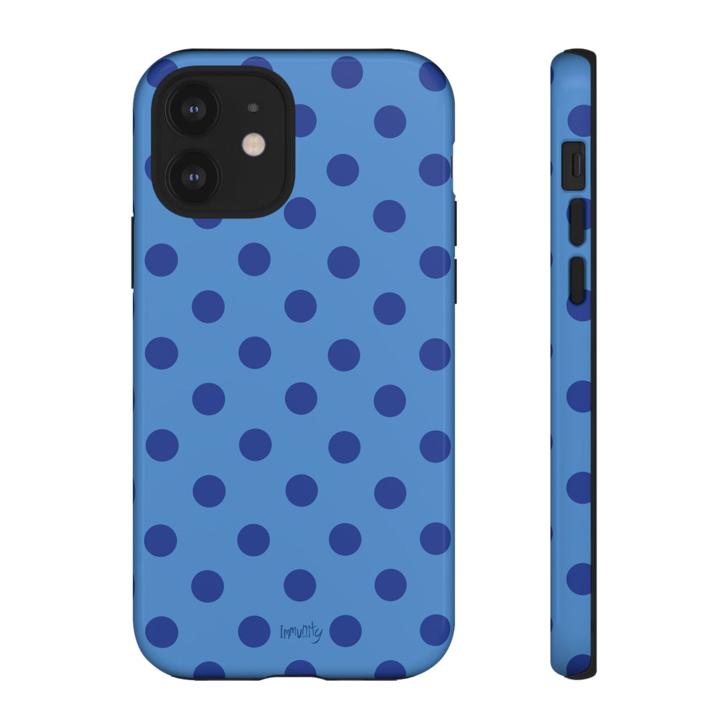 Blue Polka Dot Phone Case