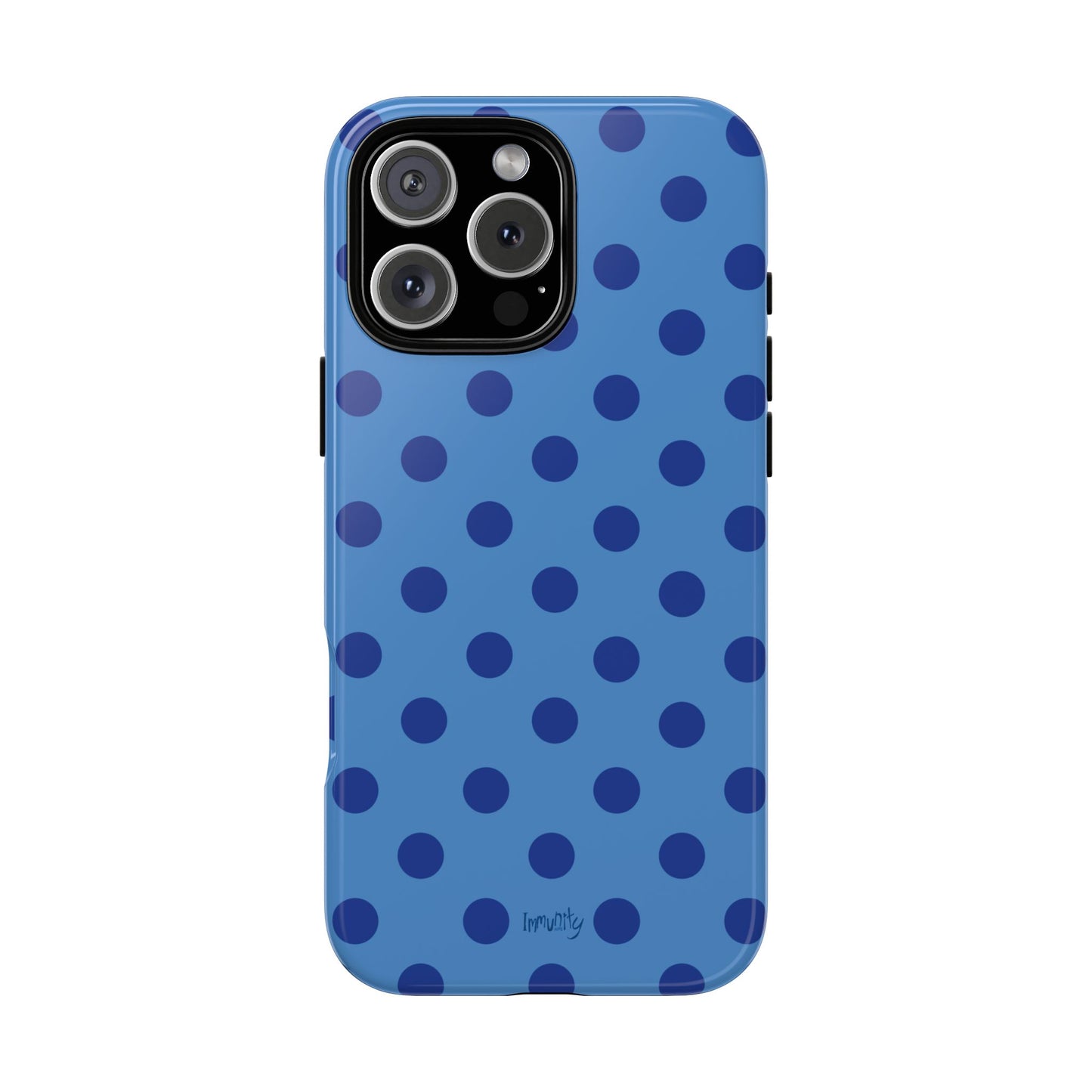 Blue Polka Dot Phone Case