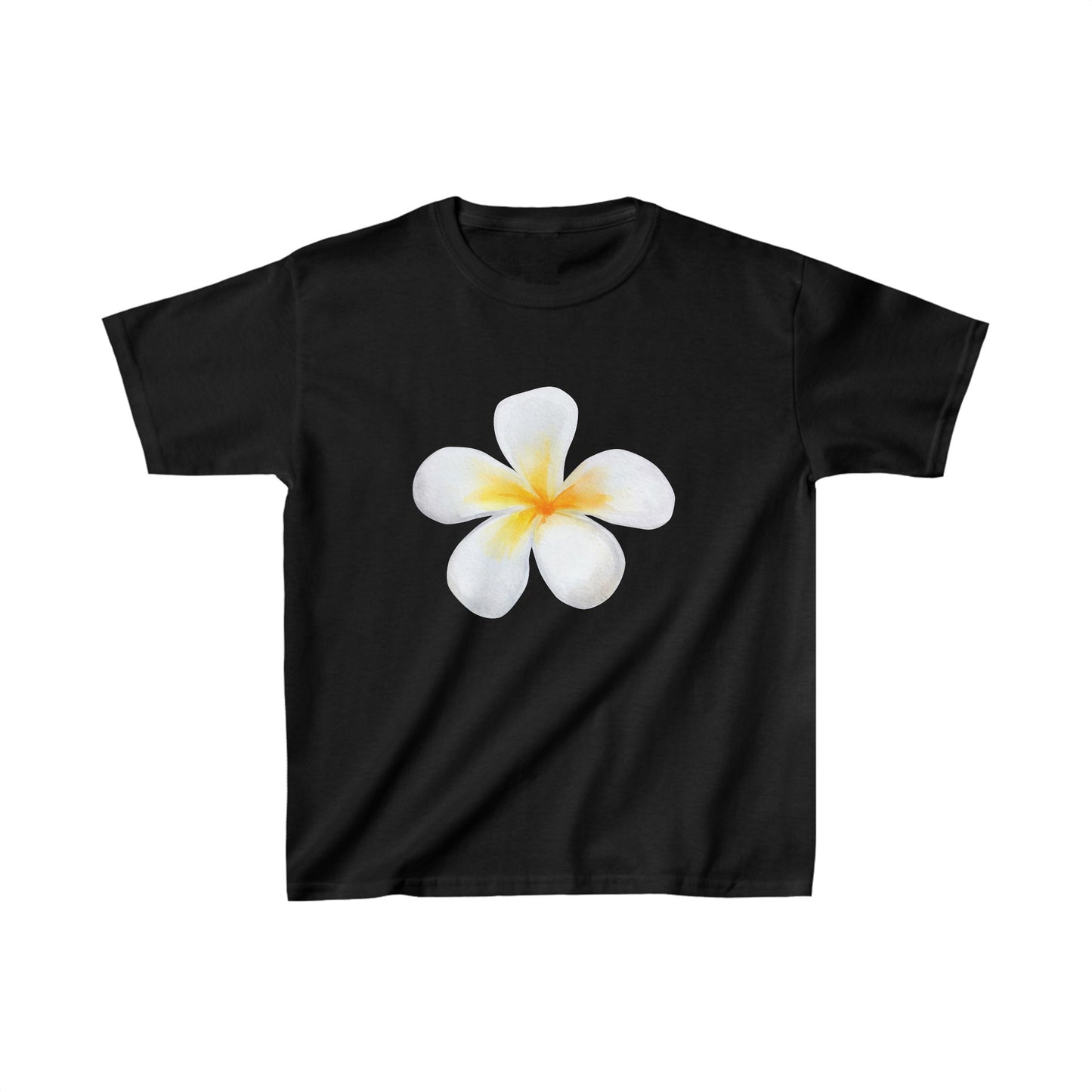 Watercolour Flower Boxy Tee