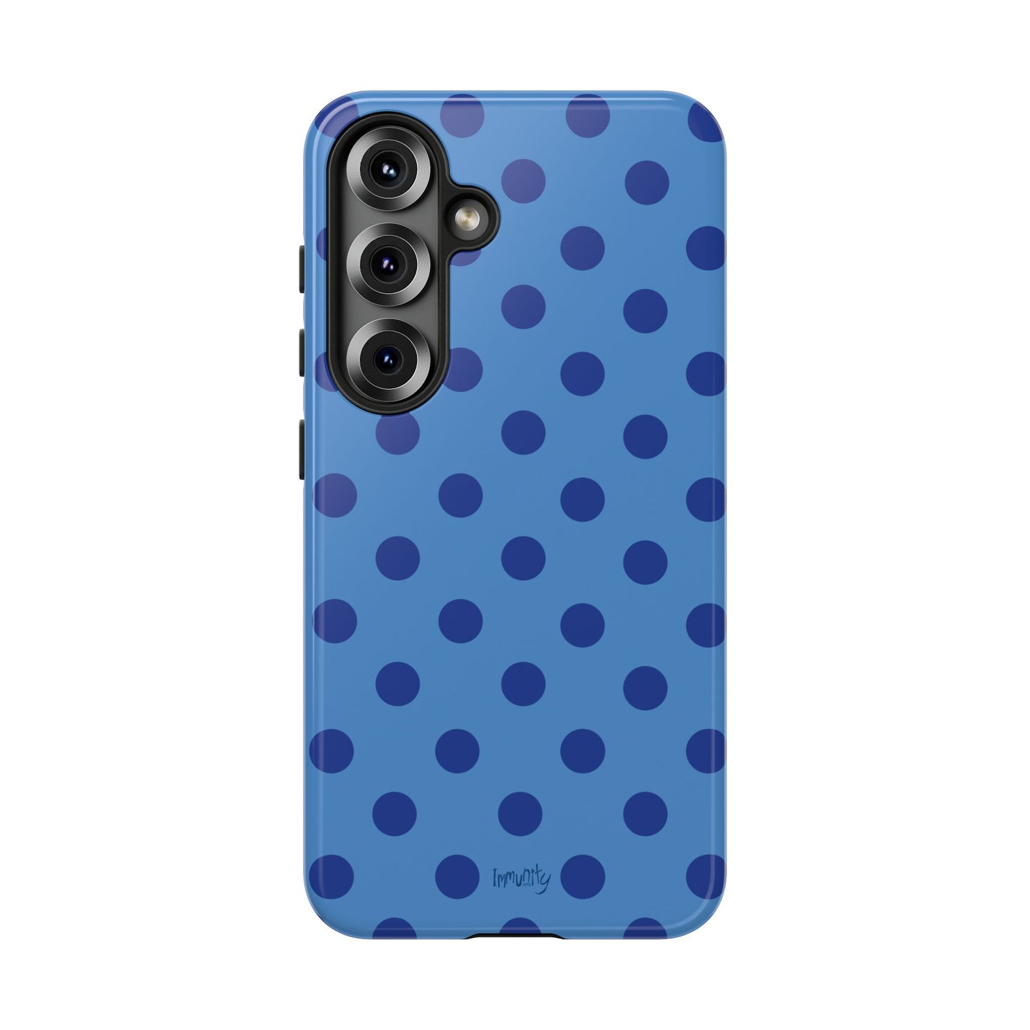 Blue Polka Dot Phone Case